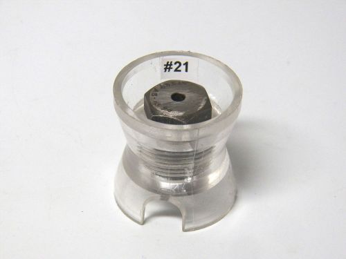 #21Threaded Drill Bushing With Bushing Cup - Aircraft Sheet Metal Tools