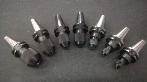 Kennametal CV30EM CAT30 Tool Holders lot of 7 for CNC, VMC,  Milling Machine