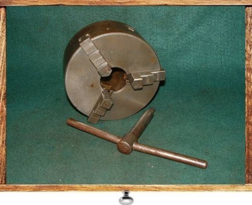 5 1/2&#034; DIA LATHE CHUCK ATLAS CRAFTSMAN LOGAN SOUTH BEND ETC.