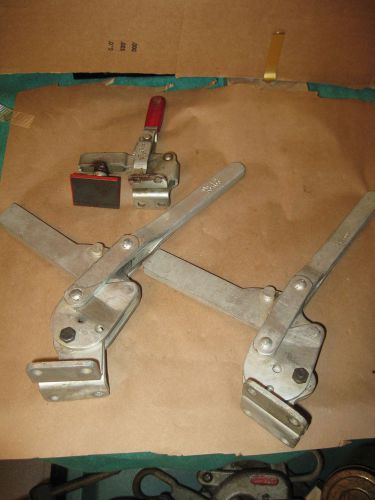 2-KNU-VISE SC-800, 1- DE STA CO 207-U WORKHOLDING CLAMPS