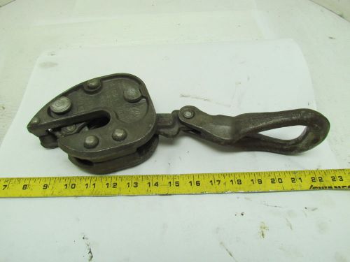 Merrill Bros No 21G 1 Ton 2000Lb WLL Plate Lifting Clamp 0-3/4&#034;Grip Capacity