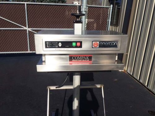 Enercon Compak Cap Induction Sealer, Model 3300, 3 KW