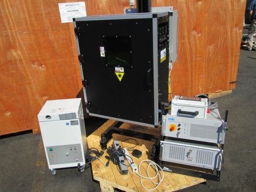 2010 CAB MODEL FL 10 AUTOMATED LASER MARKING SYSTEM LABEL MAKER  $100K