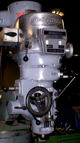 RECONDITION BRIDGEPORT MILLING MACHINE  HEAD VARI SPEED