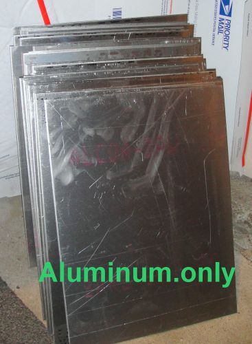 .090&#034; x 12&#034; x 9&#034;  Aluminum Sheet PLATE 1 piece 3/32&#034; 3/32 .09 .090 9x12 1pc//