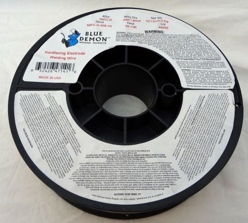 Blue Demon 58FC-G X .035 X 10# Spool Hardfacing Welding Wire 35-13B $187 New