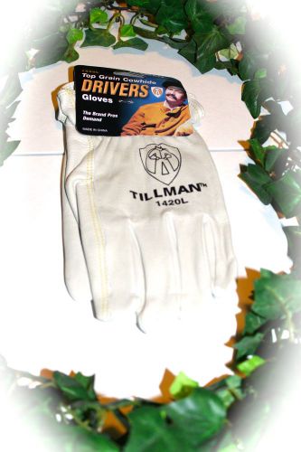 Tillman 1420l top grain cowhide drivers  large gloves! for sale