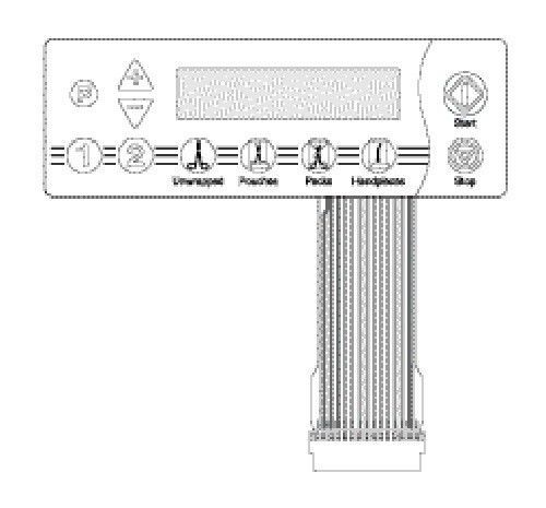 Ritter Midmark M9, M11 TOUCH PAD, OEM Part #015-1551-00