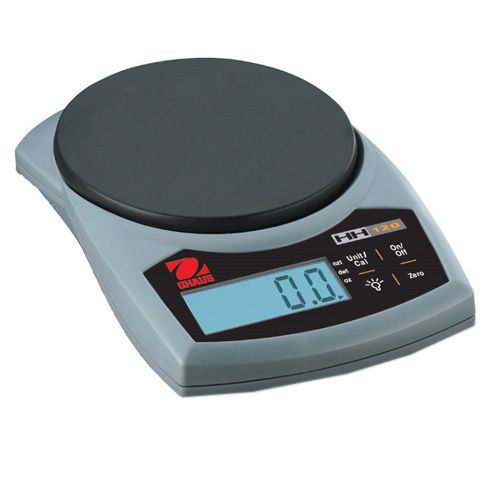 Ohaus HH120-0W0 HH Hand Held Scale, Cap. 120g, Read. 0.1g, Platform 83x76mm