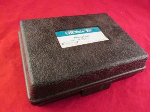 CHEMets Phosphate Test Kit Model K-8510 Water Analysis