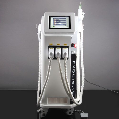 3in1 nd yag laser e-light tattoo hair removal ipl rf skin rejuvenation machine for sale