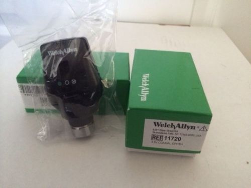 NEW WELCH ALLYN 3.5V COAXIAL OPHTHALMOSCOPE #11720 in original box