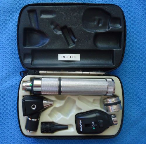 WELCH ALLYN DIAGNOSTIC SET #97200-CS1 &#034;CLASSIC&#034; SET-- NEW/FRESH BATTERY!