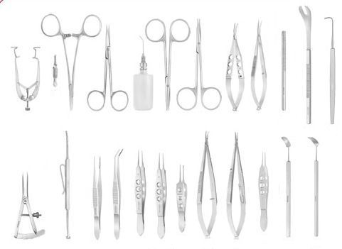 30 PC O.R GRADE VITREORETINAL EYE MICRO MINOR SURGERY OPHTHALMIC SET KIT