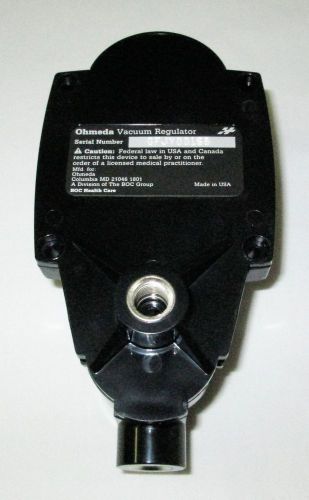 !! New !! Ohmeda Vacuum Suction Regulator Base Assembly