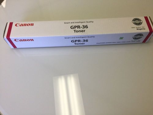 NEW OEM CANON GPR-36 MAGENTA TONER 3784B003AA