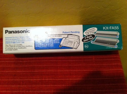 Panasonic Genuine Panasonic Ink Film. KX-FA55.(2) Rolls Value Pack