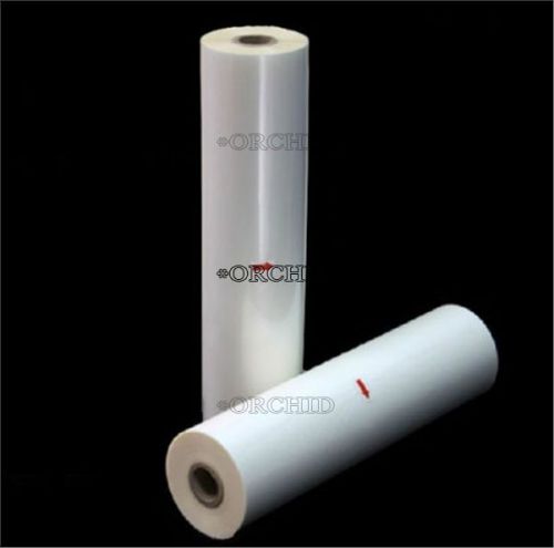 1&#034; core 656&#039; film lamination 1.2mil hot laminating 17.3&#034;x rolls 2 glossy for sale