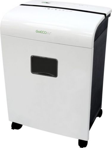 New Intek GoECOlife GMW121P 12-Sheet Microcut Paper Shredder White GMW121P