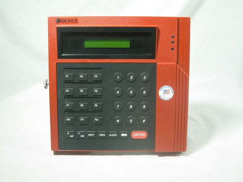 Kronos series 400 time clock model 460f with modem board for sale