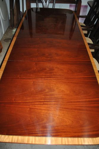 Never used, floor sample, hickory chair, almost 10ft. conference table for sale