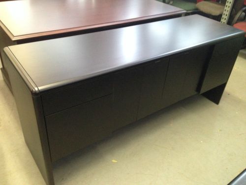 STORAGE CREDENZA in BLACK COLOR WOOD by LA-Z-BOY CHAIR CO.