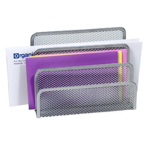 DESIGN IDEAS Silver Mesh Letter Holder - FREE SHIPPING