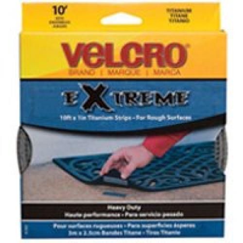 VELCRO Brand 10 ft. x 1 in. Extreme Titanium Tape-91365