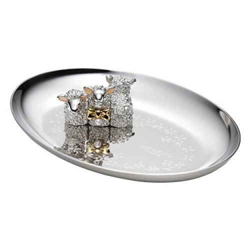 New! MIKIMOTO International pearl jewelry Tray sheep motif New Japan K117 6968
