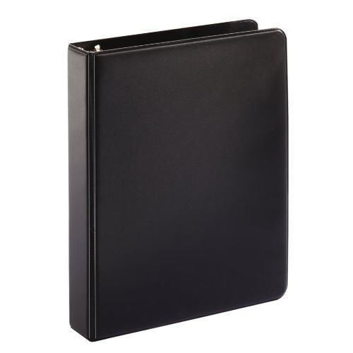 Cardinal Mini Round Ring Binder, 1-Inch, 8-1/2-Inch x 5-1/2-Inch, Black New