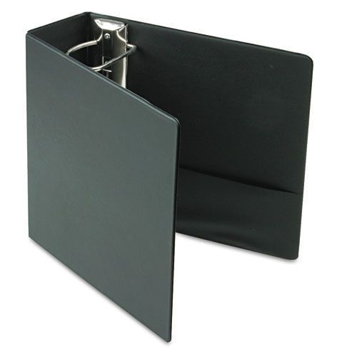 Easy Open Locking Slant-D Ring Binder, 4&#034;, Black