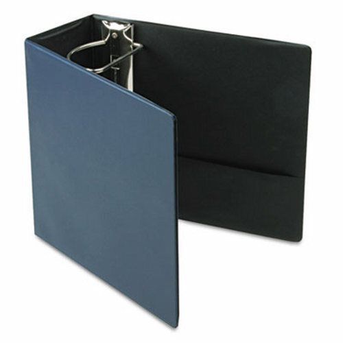 Cardinal EasyOpen Slant D-Ring Binder, Finger Slot, 5&#034; Cap, Navy (CRD18763)