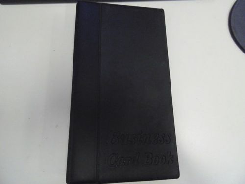 Business card book- by concord - black for sale