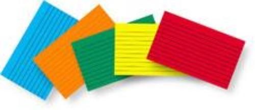 Top Notch Teacher Index Cards 5x8 Blank Primary