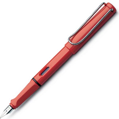 2 x Lamy Safari Fountain Pen Red Christmas Gift Free Shipping