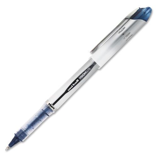 4 UNI-BALL Vision Elite BOLD BLX 0.8mm * Blue/Black Color Ink PENS