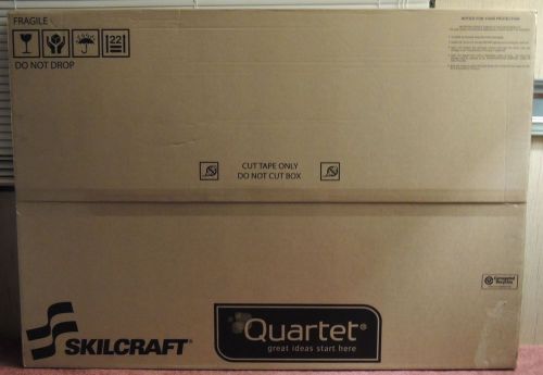 QUARTET 3X4&#039; Melamine Dry Erase Marker White Board Aluminum Frame Model ED2009