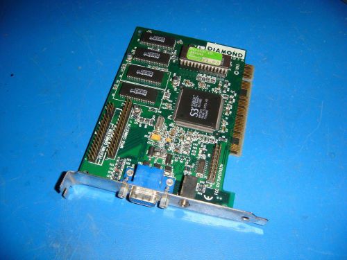 Diamond Multimedia Stealth 3D 2000 2MB PCI Video Card 23030216-403 V1.03  *C459