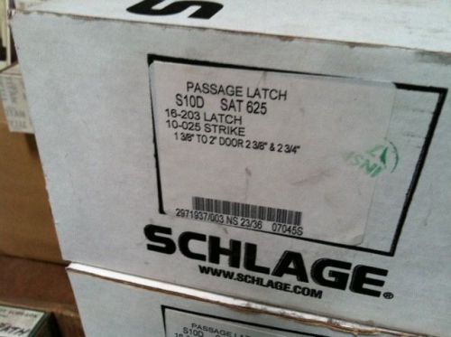 Schlage S10D Saturn (SAT) Passage Lever Set 625 ( 2 OF 4)