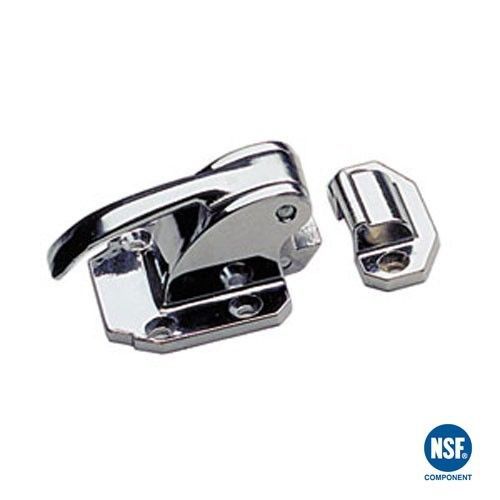 Heavy Duty Cabinet Latch | Chrome Plated | Flush, 1/8&#034; &amp; 3/8&#034; Offset Strikes