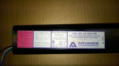 ADVANCE Ballasts VS-140-3-TP   (Lot of 15 Ballasts)