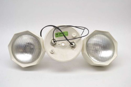 LUMACELL RS20 LUMINAIRE DOUBLE HEAD T-5 6V-DC 9W HALOGEN LAMP LIGHTING B432248