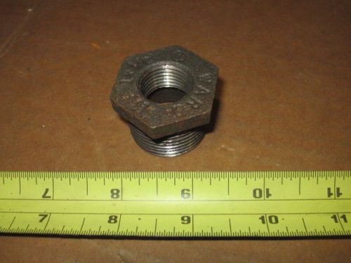 1 ward black pipe 1&#034; x 1/2&#034; pipe reducer used for sale