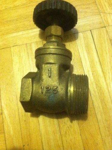 1 In X 1 1/4  Gate Valve