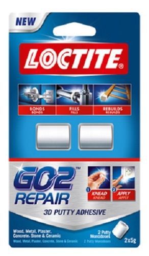 Henkel, 4 Pack, GO2, Repair Putty