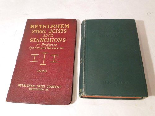 Bethlehem Steel Joists &amp; Stanchions &amp; ICS Concrete Engineering Handbook 1911/28