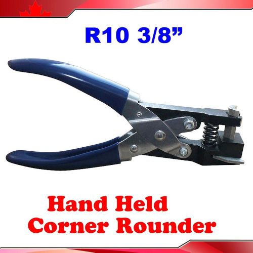 R10 3/8&#034; corner rounder all steel hand hold business card punch heavy duty for sale