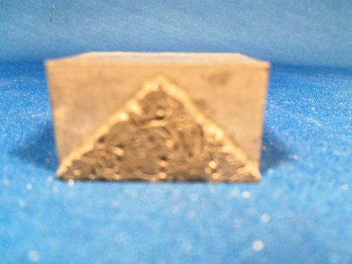 antique printer&#039;s  CUT/BLOCK/WIDGET   DECORATIVE CORNER 1 1/4 X 5/8   #48A