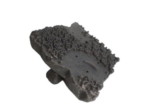 INDIAN HAND CARVED OLDWOODEN TEXTILE STAMP PRINT BLOCK USED FOR 0PRINTING  WS054