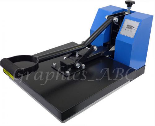 15 x 15 john moose digital t-shirt heat transfer press machine with ptfe sheet for sale